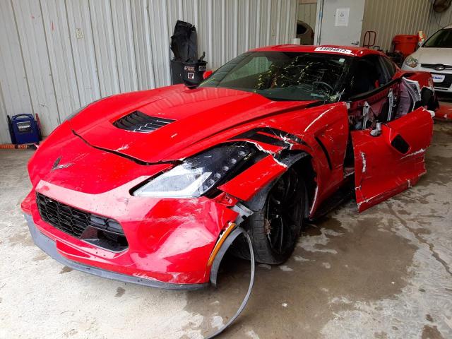 Photo 2 from auction – 2018 CHEVROLET CORVETTE G with VIN 1G1YW2D71J5100206