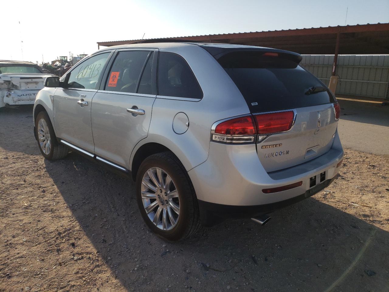 Photo 3 from auction – 2012 LINCOLN MKX with VIN 2LMDJ6JKXCBL17496