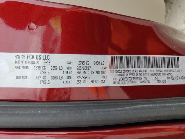 Photo 10 from auction – 2019 DODGE GRAND CARA with VIN 2C4RDGCG2KR696785