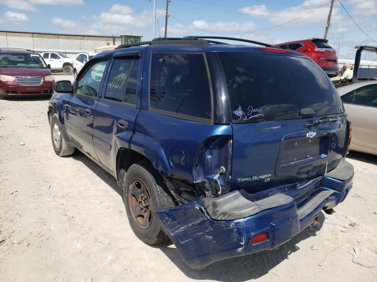 Photo 3 from auction – 2006 CHEVROLET TRAILBLAZE with VIN 1GNDT13S662247670