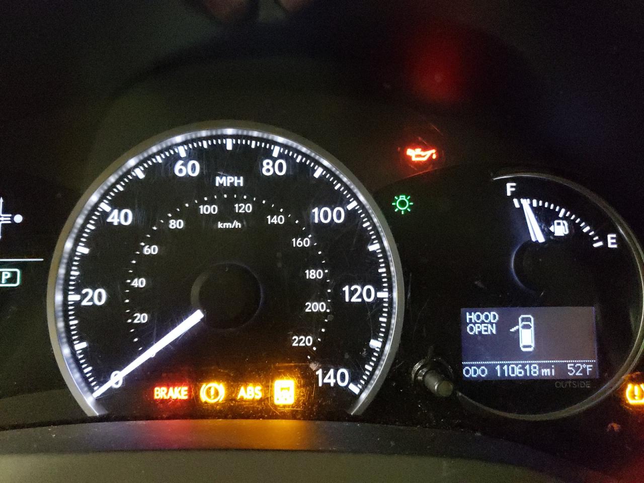 Photo 8 from auction – 2012 LEXUS CT 200 with VIN JTHKD5BH9C2096439