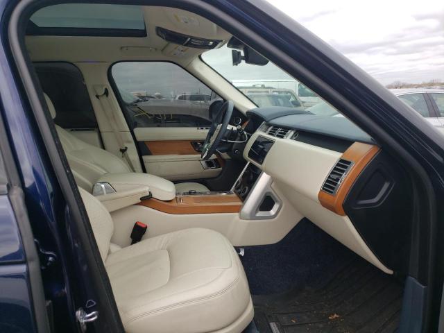Photo 5 from auction – 2021 LAND ROVER RANGE ROVE with VIN SALGS2SE6MA428189