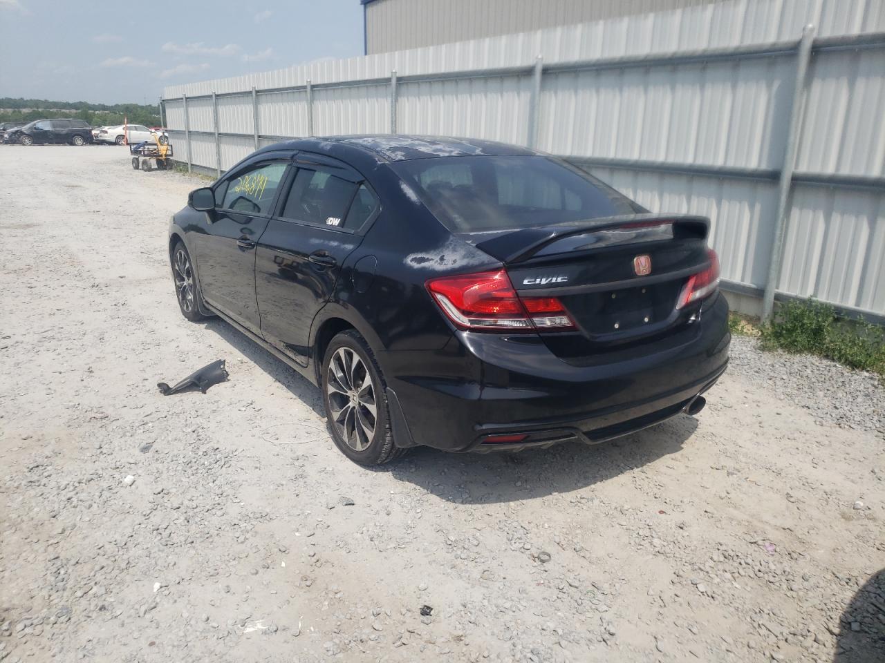 Photo 3 from auction – 2013 HONDA CIVIC SI with VIN 2HGFB6E53DH701808