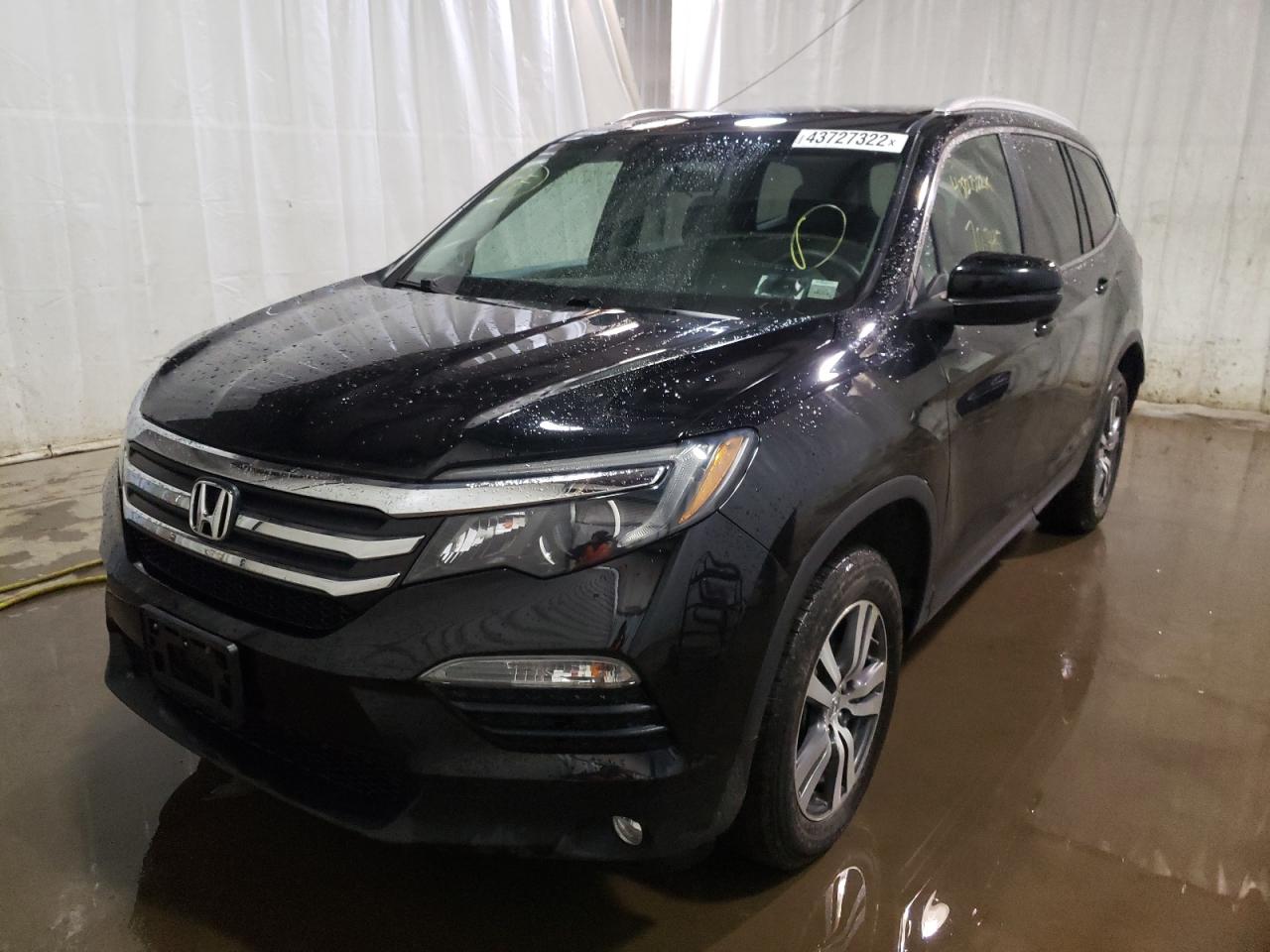 Photo 2 from auction – 2017 HONDA PILOT EX with VIN 5FNYF6H38HB022375