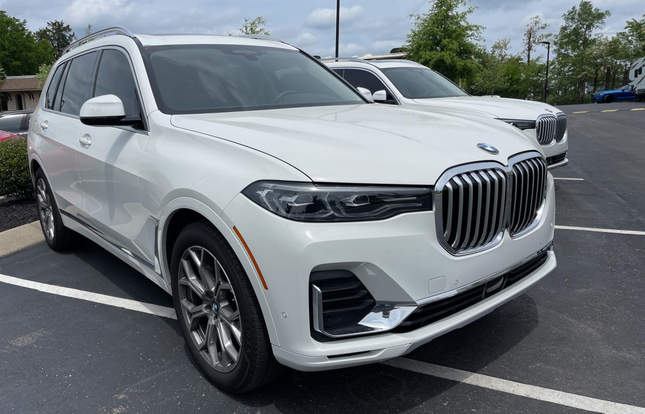 BMW X7 XDRIVE4 2021 with VIN 5UXCW2C03M9G06656 - Photo from auction