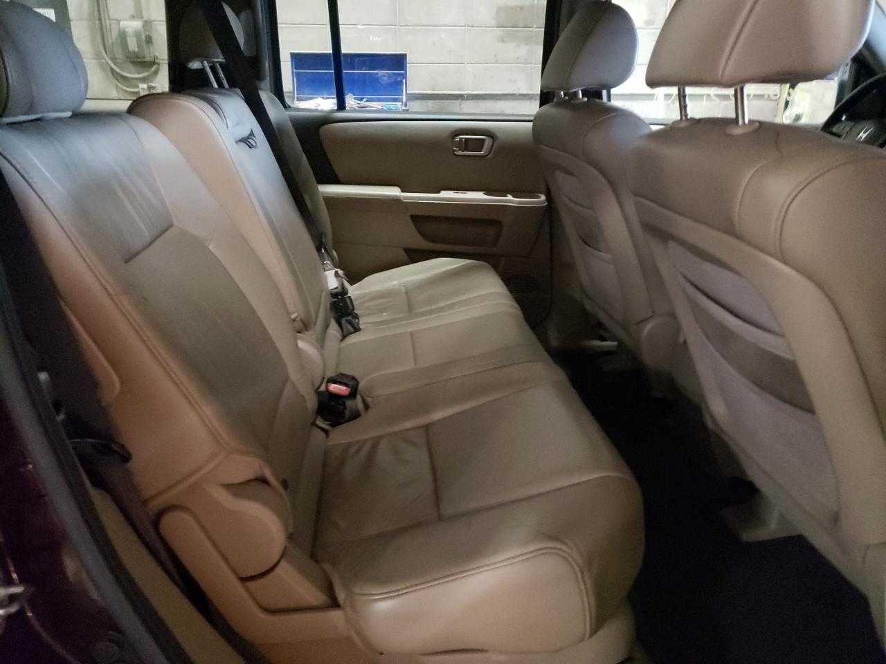Photo 6 from auction – 2010 HONDA PILOT EXL with VIN 5FNYF4H59AB036426