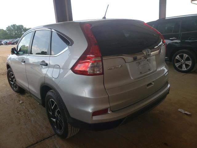 Photo 3 from auction – 2016 HONDA CR-V SE with VIN 2HKRM3H41GH540443
