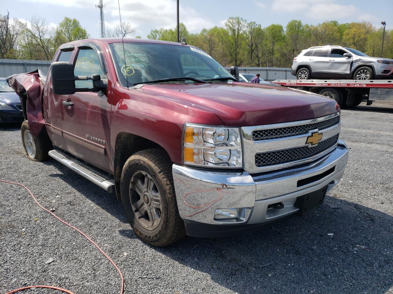 Photo 1 from auction – 2013 CHEVROLET SILVERADO with VIN 1GCRKSE73DZ204280