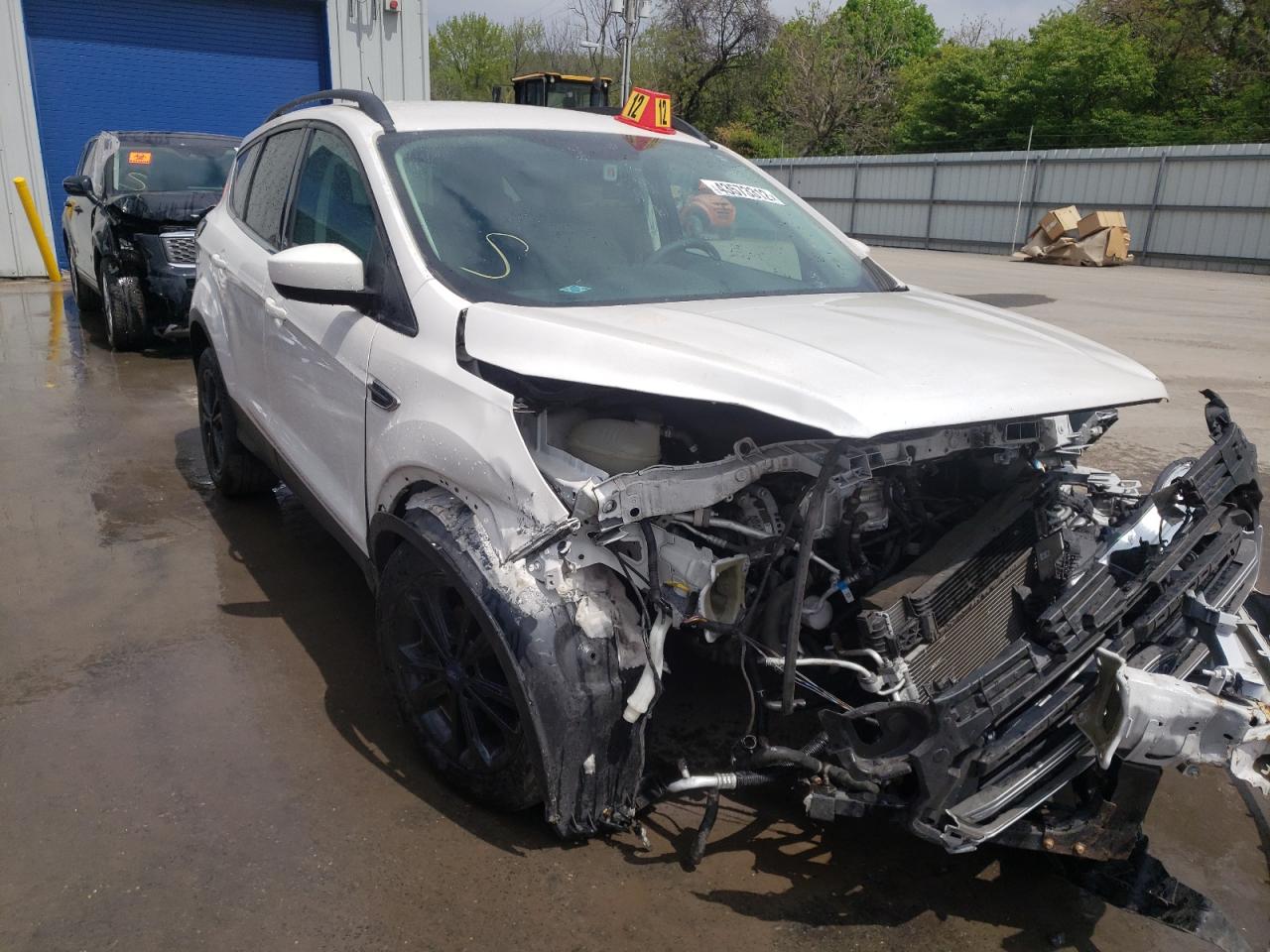 FORD ESCAPE SE 2017 with VIN 1FMCU0GD6HUA44983 - Photo from auction