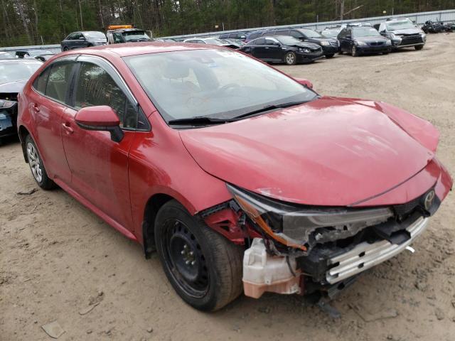 TOYOTA COROLLA LE 2020 with VIN JTDEPRAE8LJ004201 - Photo from auction