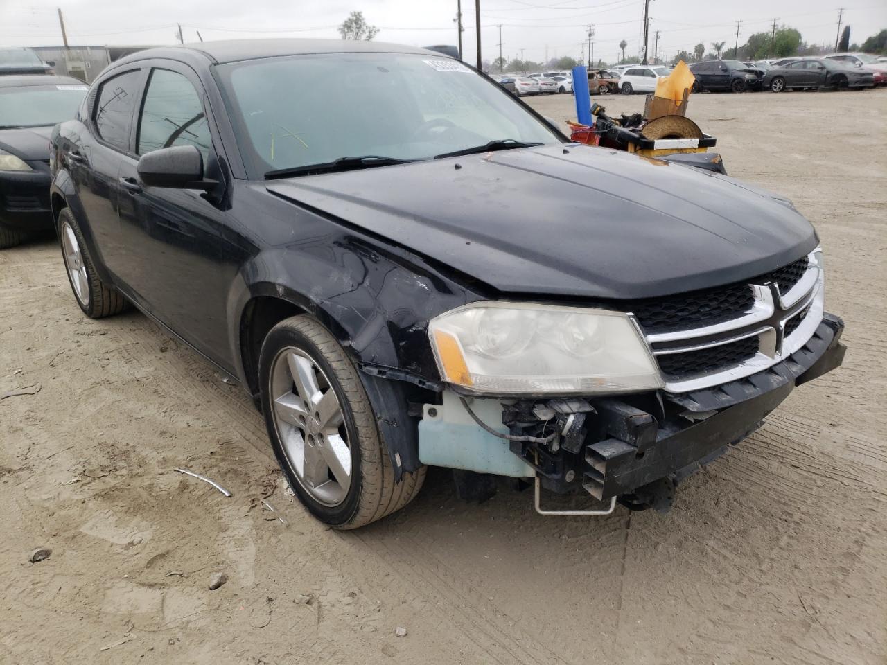 DODGE AVENGER SX 2012 with VIN 1C3CDZCB2CN312139 - Photo from auction