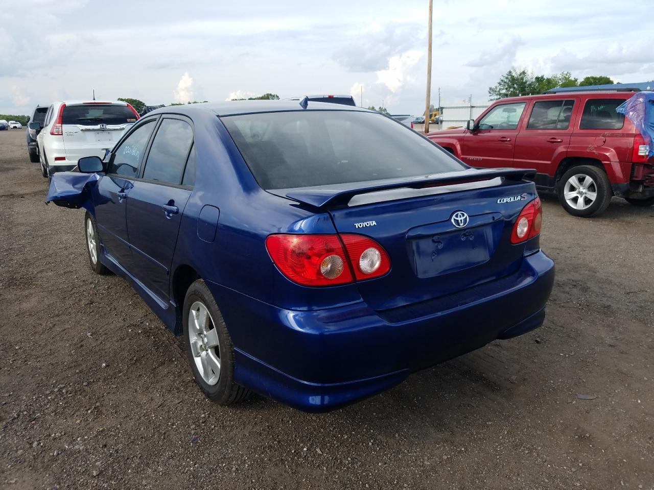 Photo 3 from auction – 2007 TOYOTA COROLLA CE with VIN 1NXBR32E87Z816140