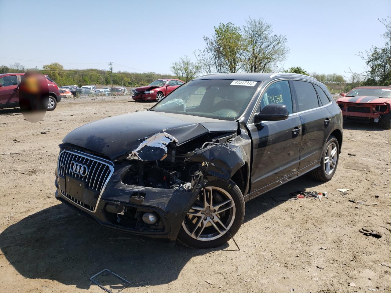 Photo 2 from auction – 2013 AUDI Q5 PREMIUM with VIN WA1DGAFP1DA028682