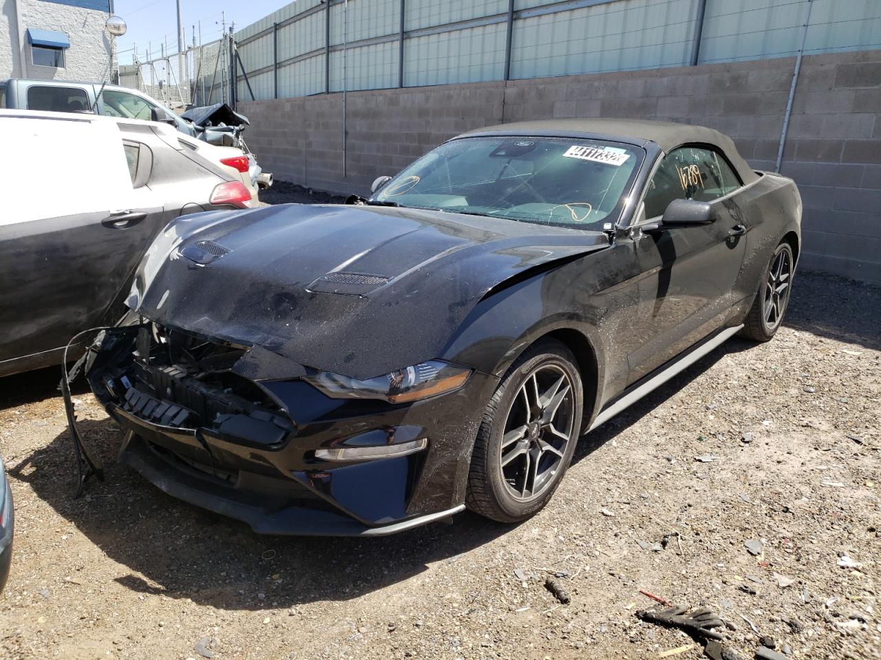 Photo 2 from auction – 2021 FORD MUSTANG with VIN 1FATP8UH1M5124803