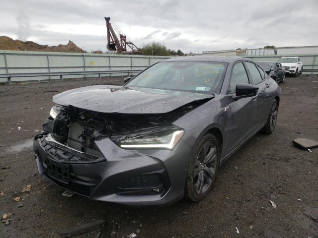 Photo 2 from auction – 2021 ACURA TLX TECH A with VIN 19UUB5F58MA014774