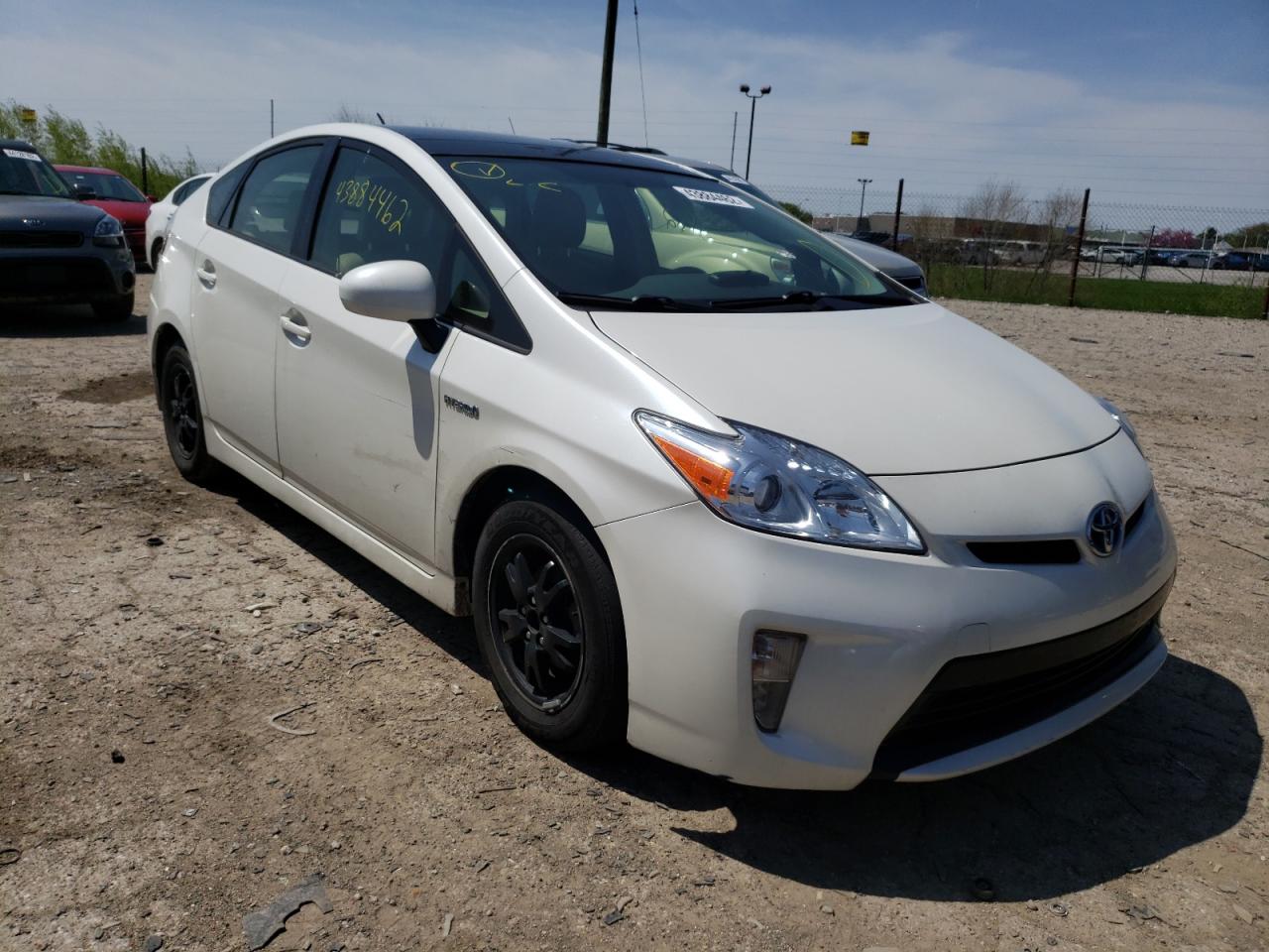 TOYOTA PRIUS 2013 with VIN JTDKN3DU2D5578442 - Photo from auction