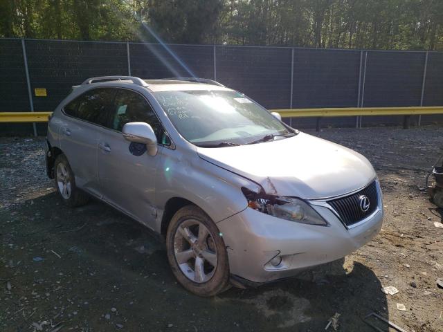 LEXUS RX 350 2010 with VIN 2T2BK1BA1AC024180 - Photo from auction