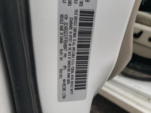 Zdjęcie 10 z aukcji – 2015 DODGE GRAND CARA z VIN 2C4RDGCG7FR548847