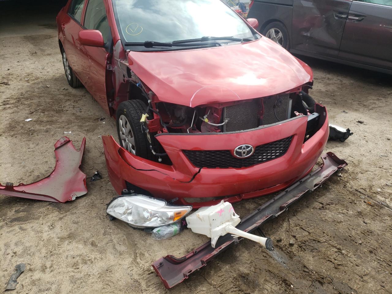 Photo 9 from auction – 2010 TOYOTA COROLLA BA with VIN JTDBU4EE9AJ082234