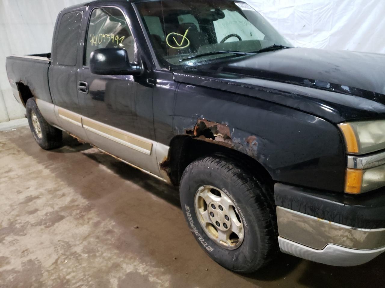 Photo 9 from auction – 2003 CHEVROLET SILVERADO with VIN 2GCEK19T631178085