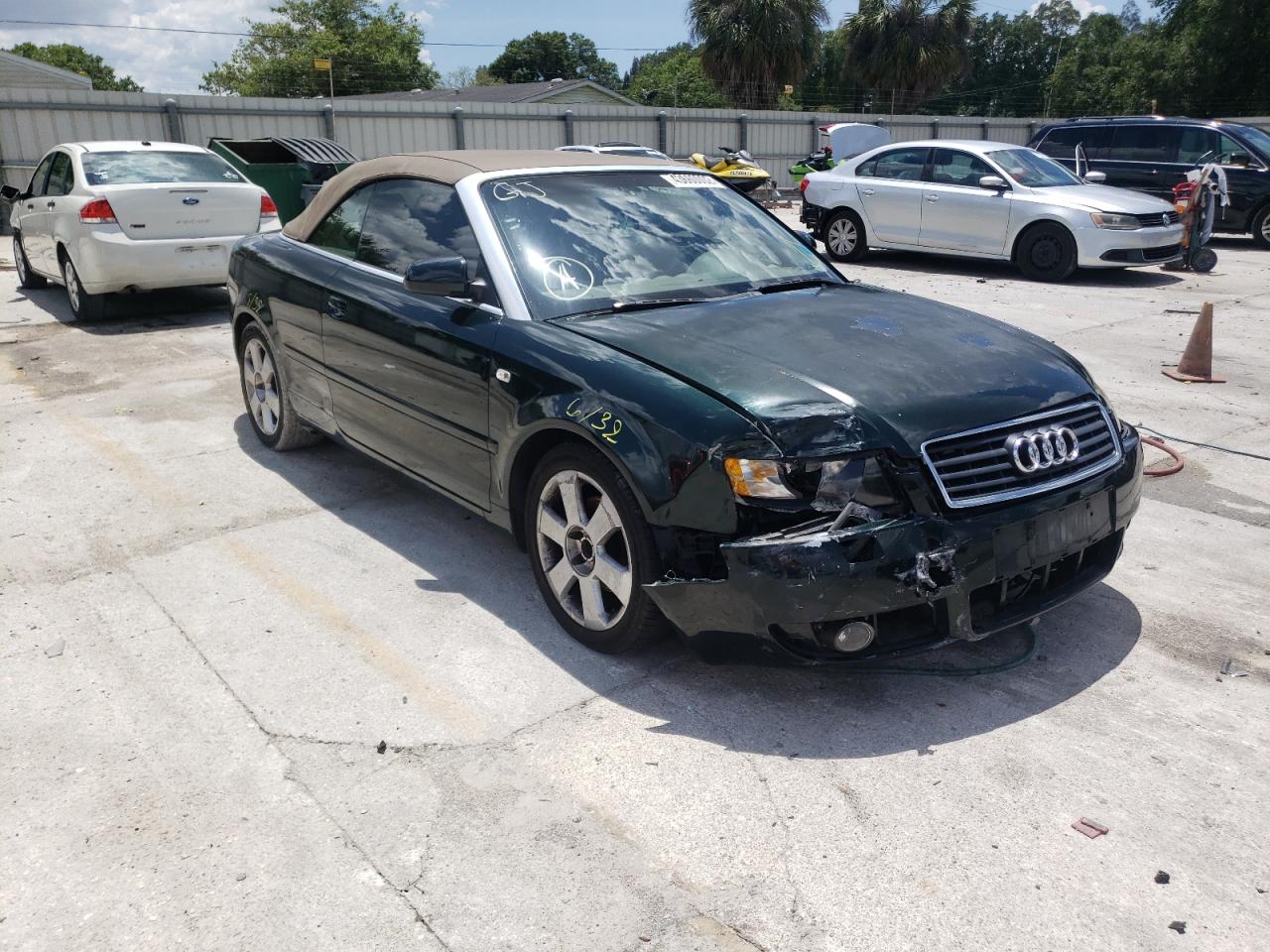 Photo 1 from auction – 2004 AUDI A4 1.8 CAB with VIN WAUAC48H14K017846