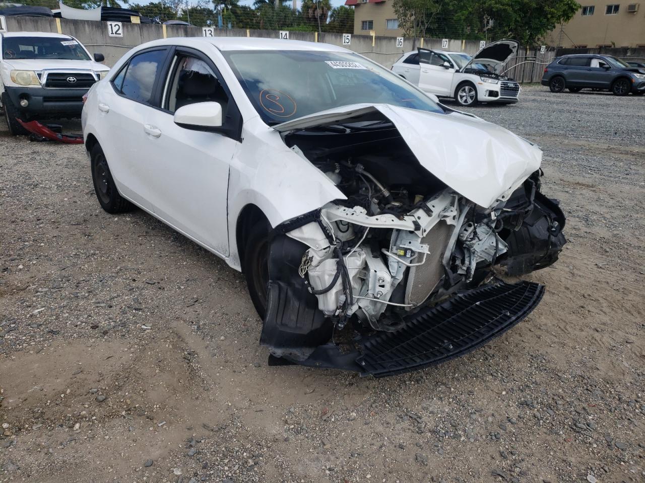 TOYOTA COROLLA L 2015 with VIN 2T1BURHE4FC374966 - Photo from auction