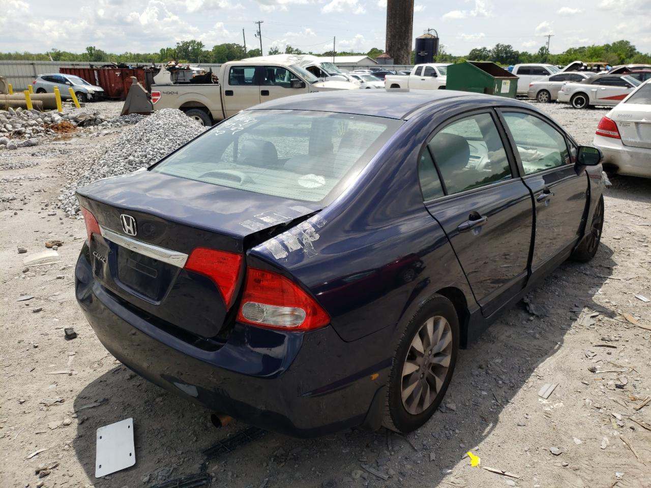 Photo 4 from auction – 2010 HONDA CIVIC EX with VIN 19XFA1F83AE073219