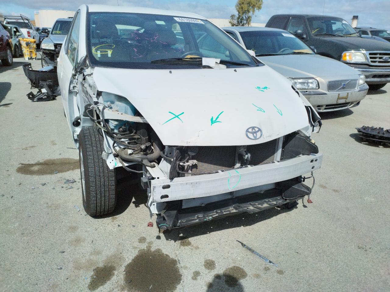 Photo 9 from auction – 2009 TOYOTA PRIUS with VIN JTDKB20U693525271
