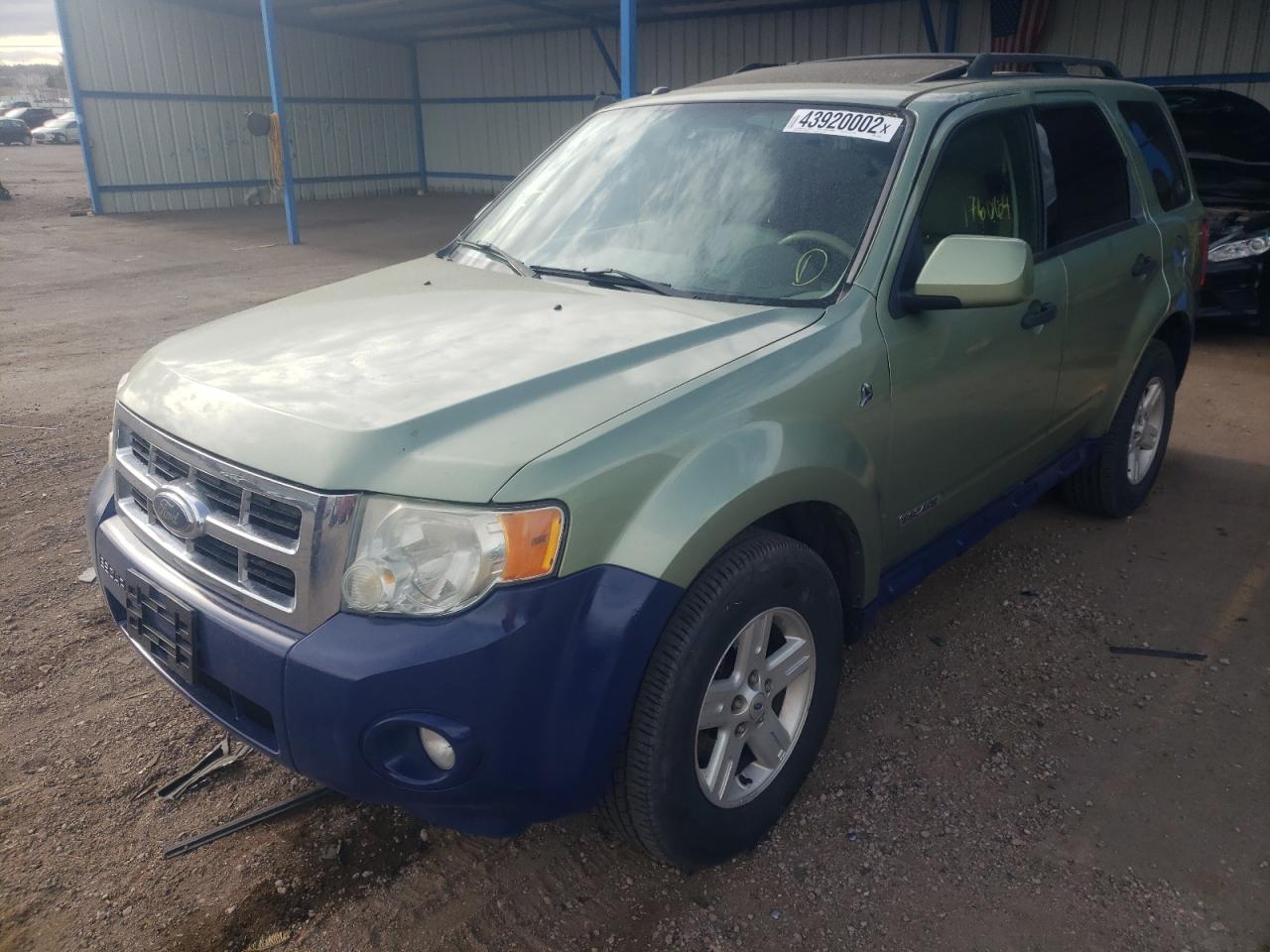Zdjęcie 2 z aukcji – 2008 FORD ESCAPE HEV z VIN 1FMCU49H18KC38596