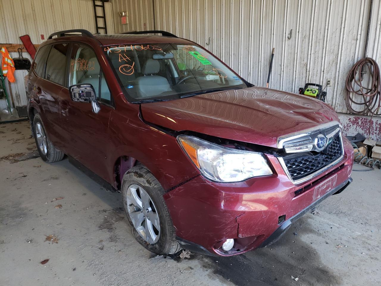 SUBARU FORESTER 2 2016 مع رقم تعريف المركبة JF2SJAHC3GH402036 - صورة من المزاد