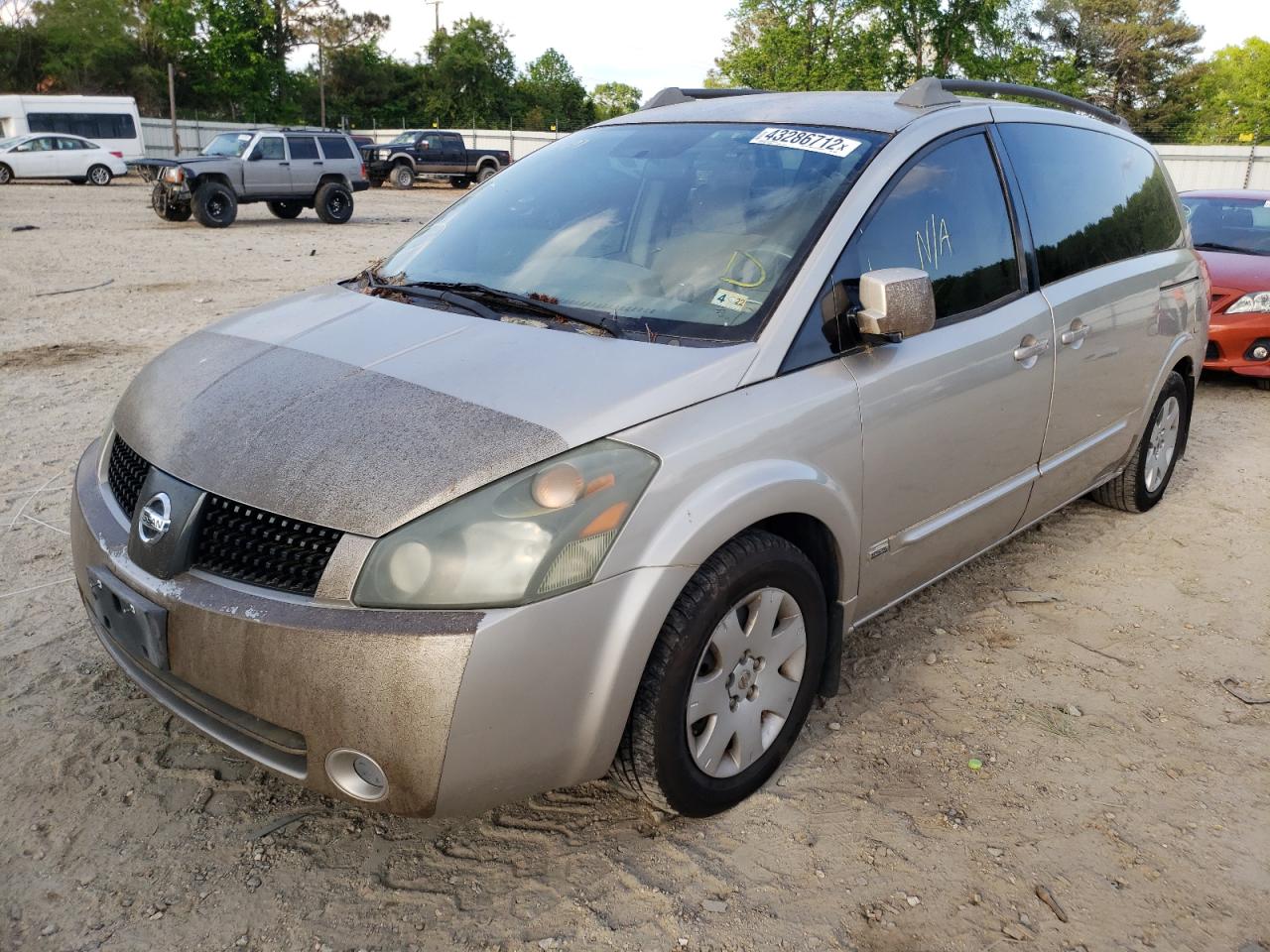 Photo 2 from auction – 2006 NISSAN QUEST S with VIN 5N1BV28U96N100697