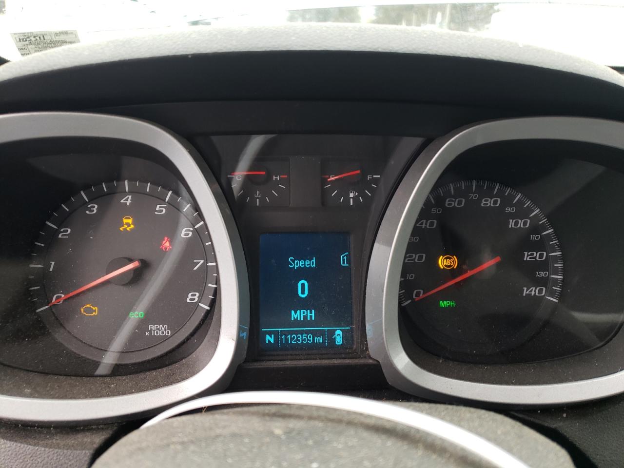 Zdjęcie 8 z aukcji – 2012 CHEVROLET EQUINOX LT z VIN 2GNFLEEK6C6361762