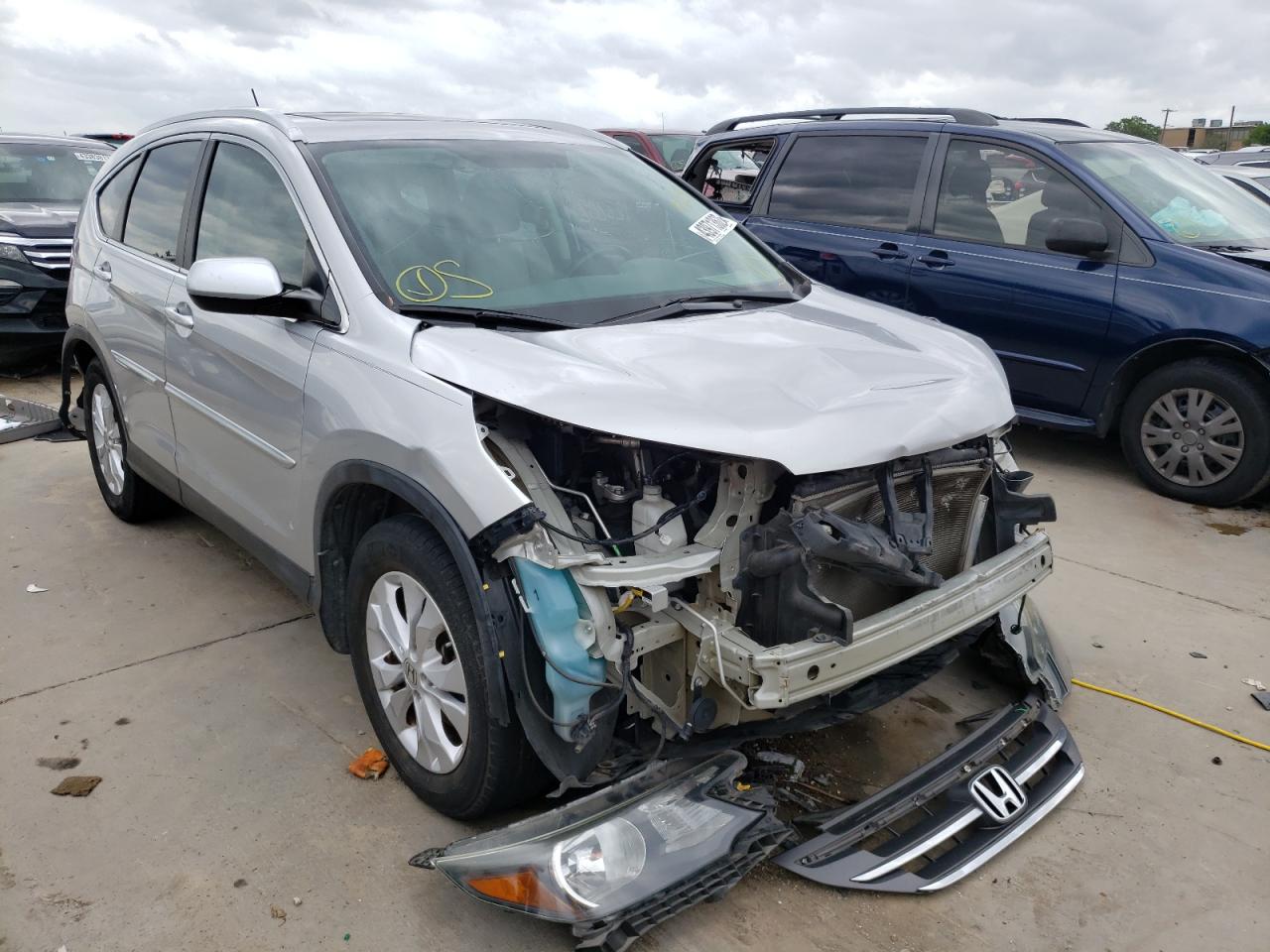 HONDA CR-V EXL 2012 with VIN 5J6RM3H78CL033226 - Photo from auction