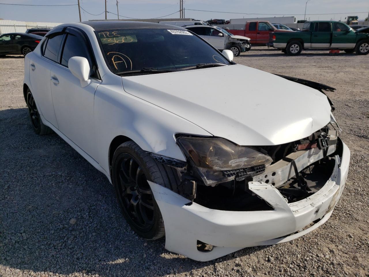 LEXUS IS 250 2007 with VIN JTHBK262772056344 - Photo from auction
