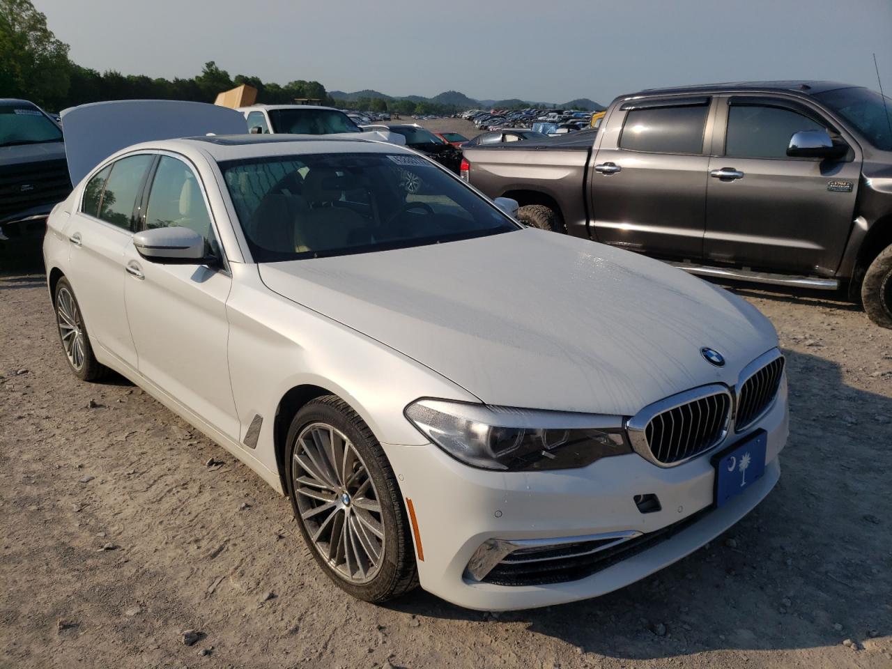 BMW 530 I 2017 with VIN WBAJA5C32HG895818 - Photo from auction