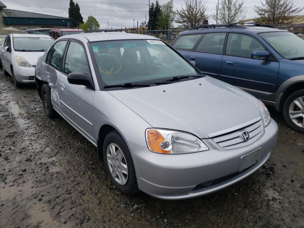 Photo 1 from auction – 2003 HONDA CIVIC LX with VIN 2HGES16693H519664