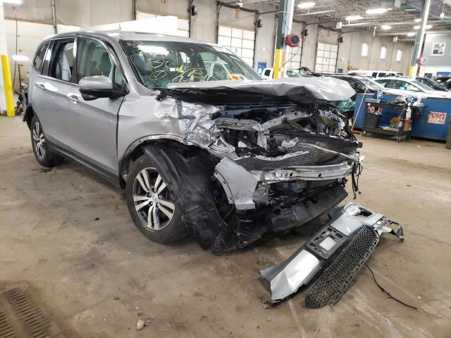 HONDA PILOT EXL 2017 with VIN 5FNYF6H56HB000098 - Photo from auction