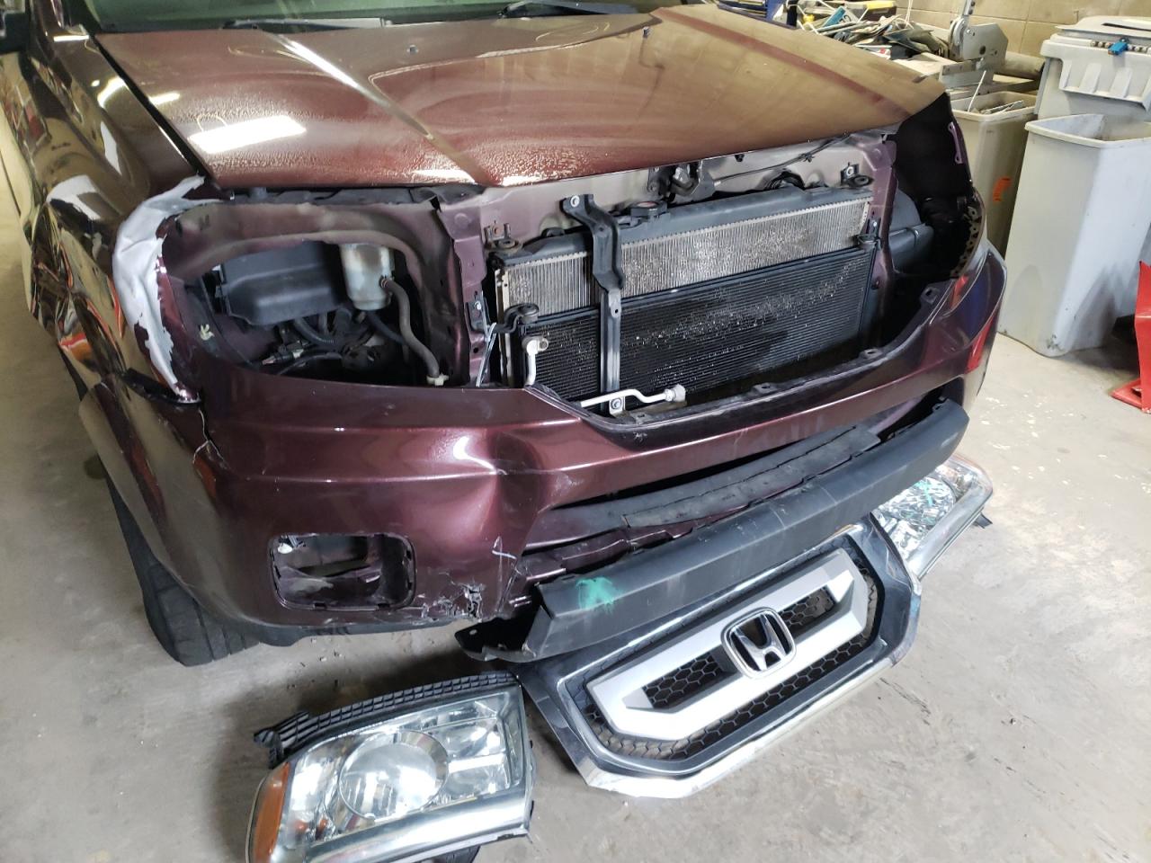 Photo 9 from auction – 2010 HONDA PILOT EXL with VIN 5FNYF4H59AB036426