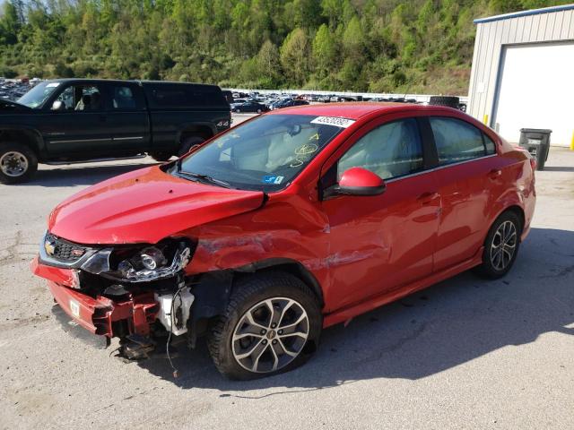 Photo 9 from auction – 2017 CHEVROLET SONIC LT with VIN 1G1JD5SH4H4166835