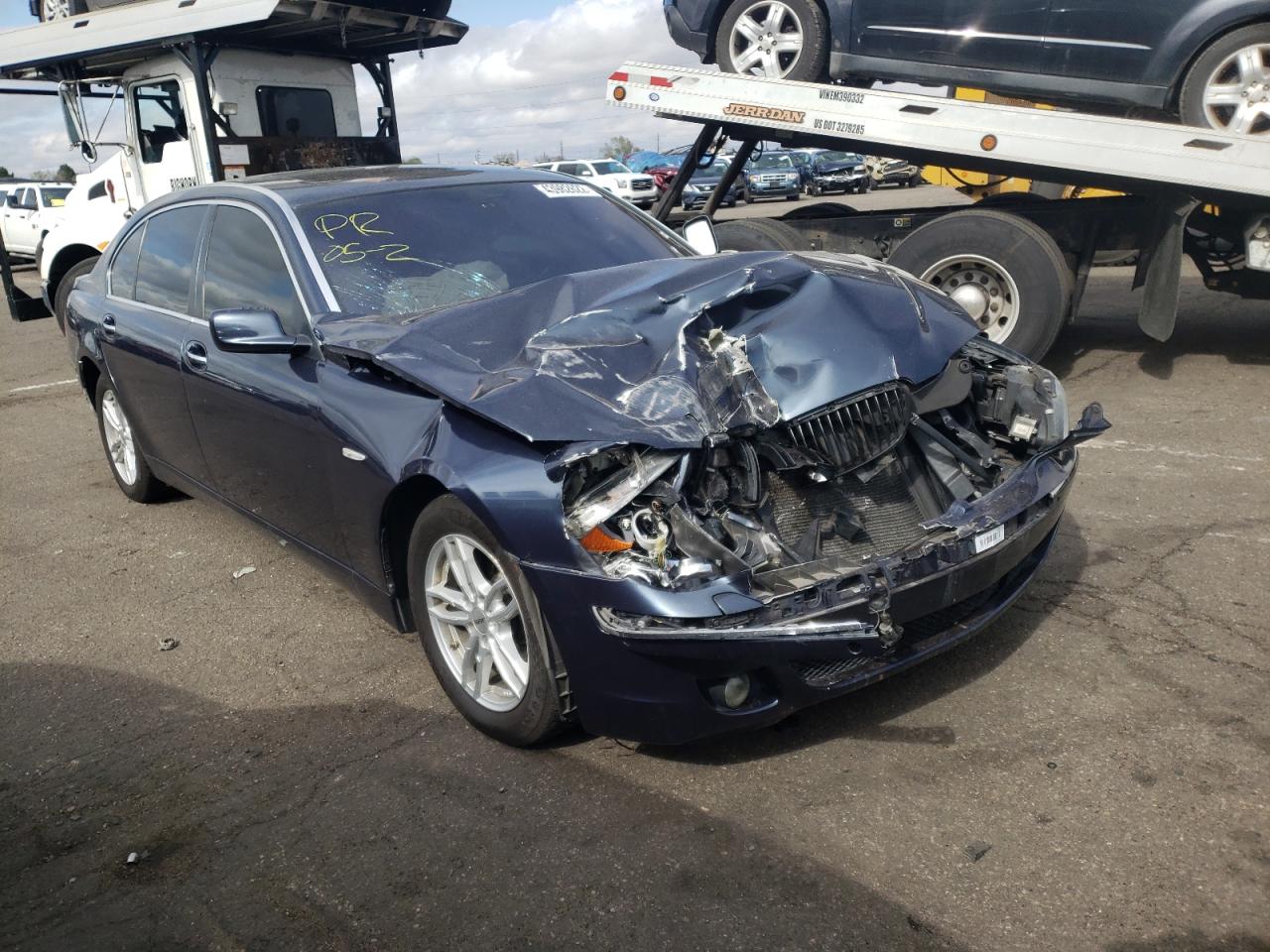 BMW 750 LI 2006 with VIN WBAHN83546DT61580 - Photo from auction