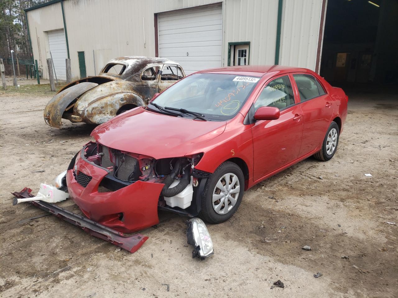 Photo 2 from auction – 2010 TOYOTA COROLLA BA with VIN JTDBU4EE9AJ082234