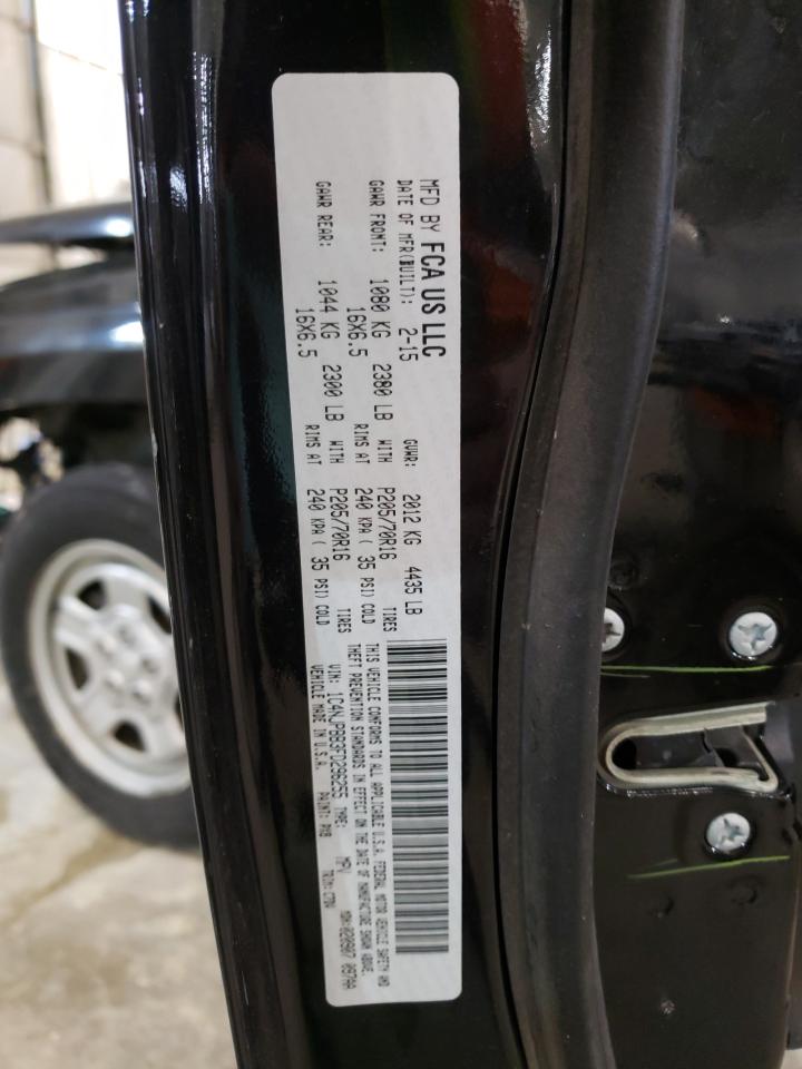Photo 10 from auction – 2015 JEEP PATRIOT SP with VIN 1C4NJPBB3FD296255