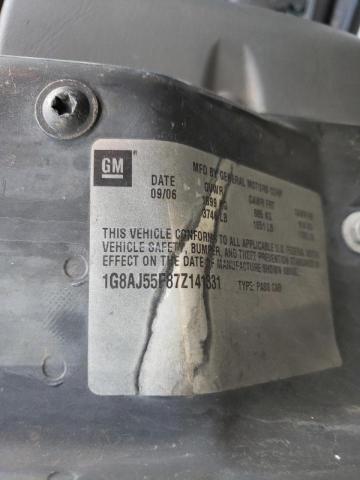 Photo 10 from auction – 2007 SATURN ION LEVEL with VIN 1G8AJ55F87Z141331