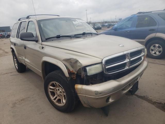 DODGE DURANGO SL 2003 with VIN 1D4HS48N63F551218 - Photo from auction