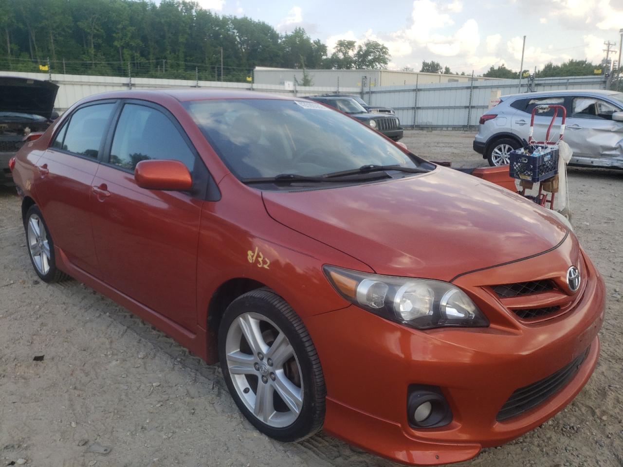 TOYOTA COROLLA BA 2013 with VIN 2T1BU4EE2DC078851 - Photo from auction