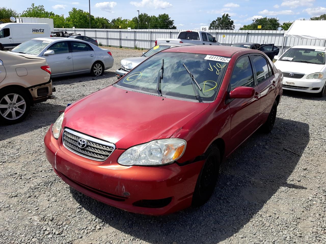 Photo 2 from auction – 2007 TOYOTA COROLLA CE with VIN JTDBR32E870131213