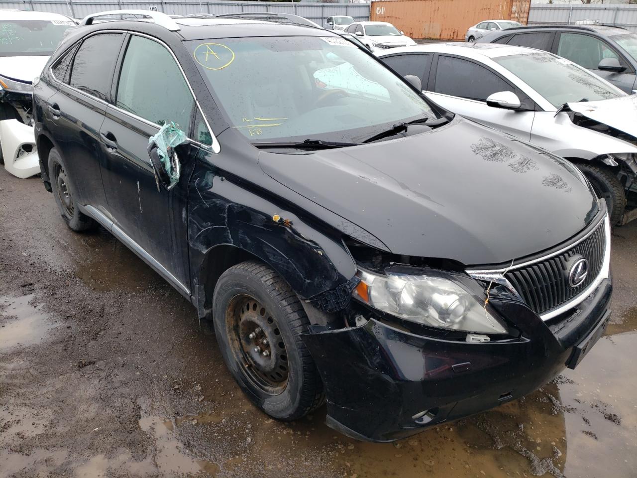 LEXUS RX 350 2010 with VIN 2T2BK1BA6AC080115 - Photo from auction