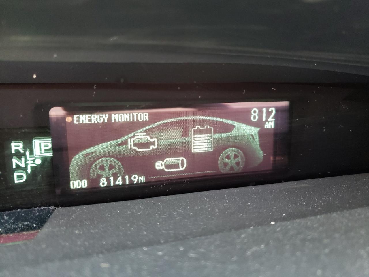 Photo 8 from auction – 2014 TOYOTA PRIUS with VIN JTDKN3DU4E1771099