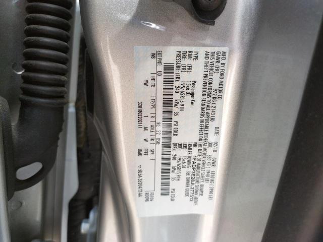 Photo 10 from auction – 2018 FORD FOCUS S with VIN 1FADP3E28JL277512