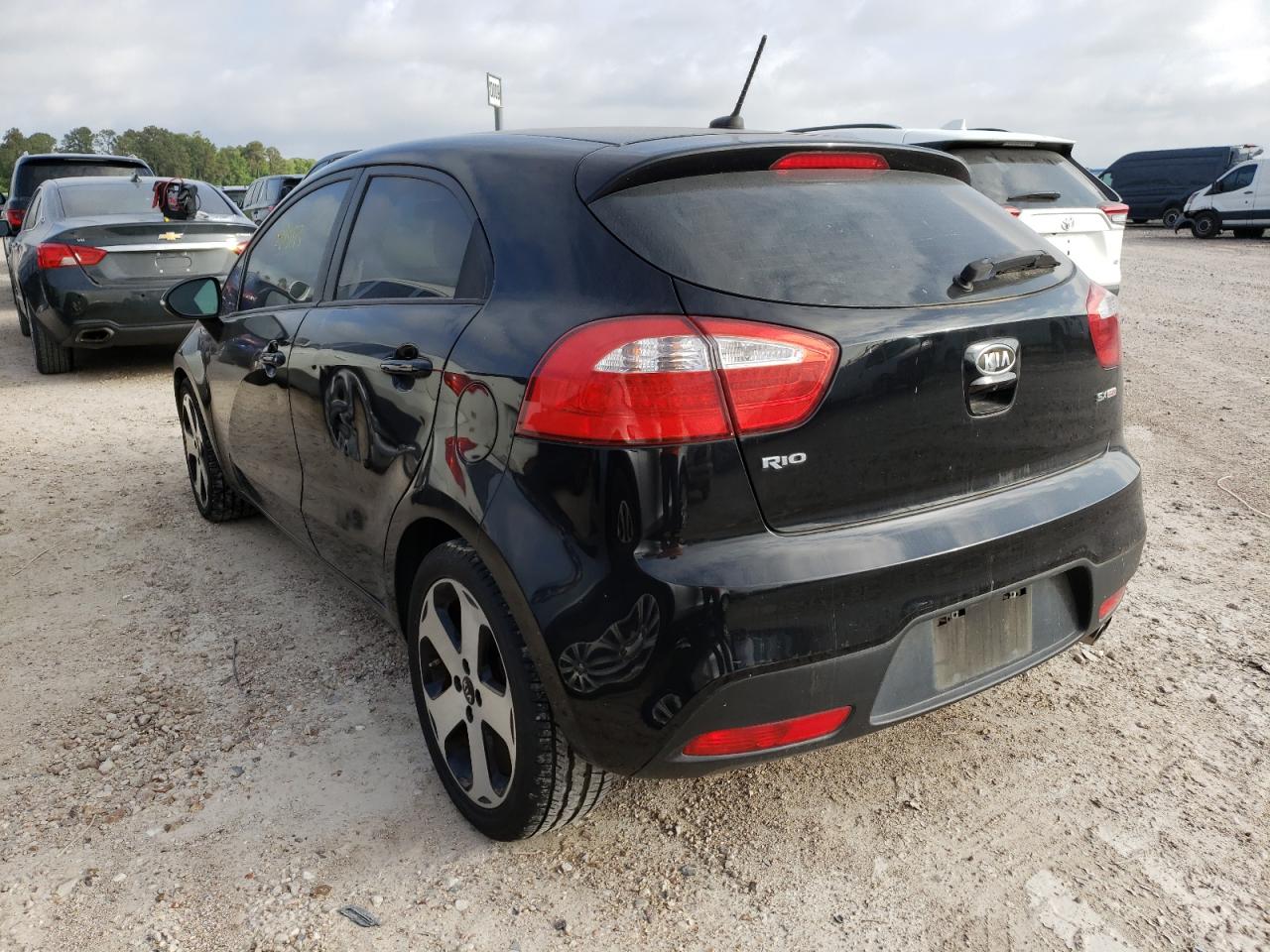 Photo 3 from auction – 2012 KIA RIO EX with VIN KNADN5A3XC6064800
